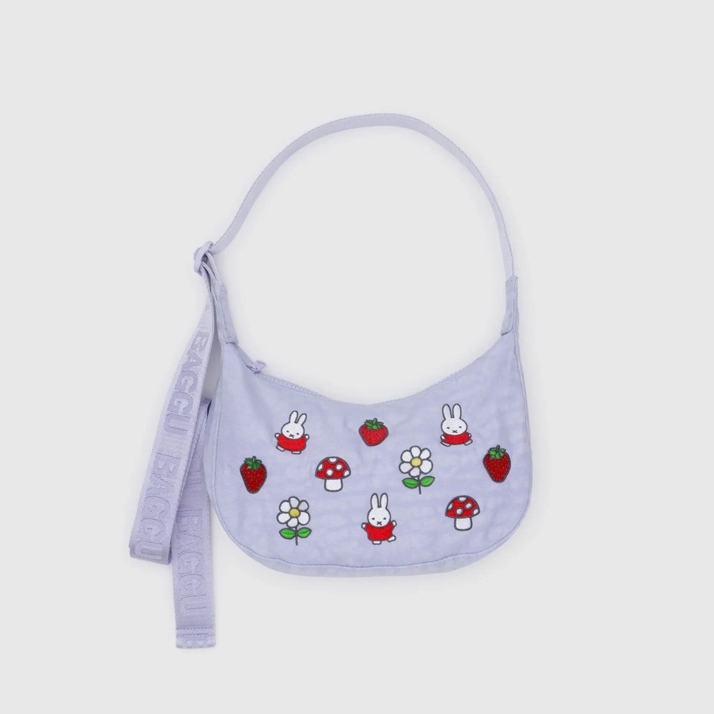 BAGGU small crescent in Miffy print NWT